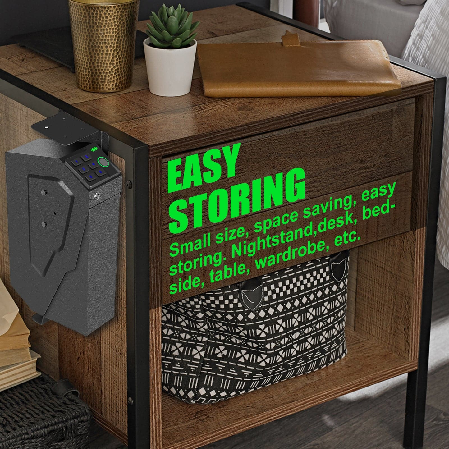 PewSafe® Nightstand Handgun Safe